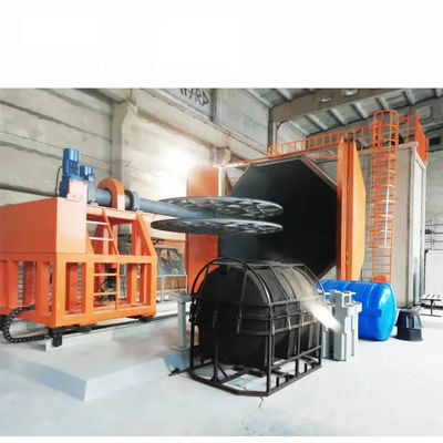 satın al Aluminum Or Stainless Steel Mold Material Rotary Molding Machine Çevrimiçi üretim