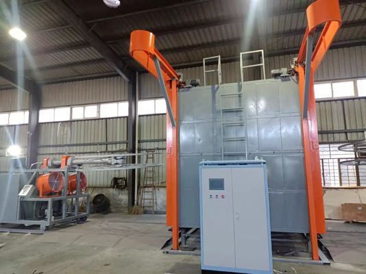 satın al 1-8rpm Automatic Shuttle Rotomolding Machine with PLC Operating System  A machine that can produce various plastic products. Çevrimiçi üretim