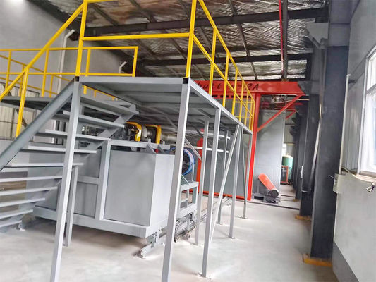 satın al PLC kontrollü tam otomatik rotasyonel kalıplama makinesi Boş Plastik Enjeksiyon Kalıplama Makinesi Çevrimiçi üretim