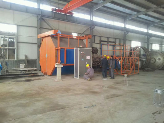 satın al Rotary Type Shuttle Rotomolding Machine Tam otomatik 220v Su tankları için özel bir rulo kalıplama makinesi Çevrimiçi üretim