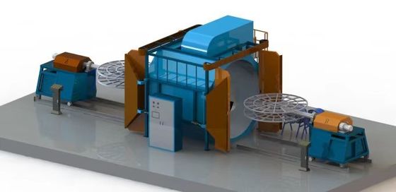 satın al Plastik Ürün Üretim Mekik Rotomolding Makinesi Yüksek Verimli Çevrimiçi üretim