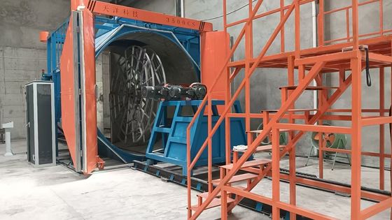 satın al Çift Kollu Şatl Rotomolding Makinesi, Özel Yapılandırılabilir Kalıplama Kapasitesiyle Büyük Plastik Ürünler için Esnek Bir Çözüm Çevrimiçi üretim