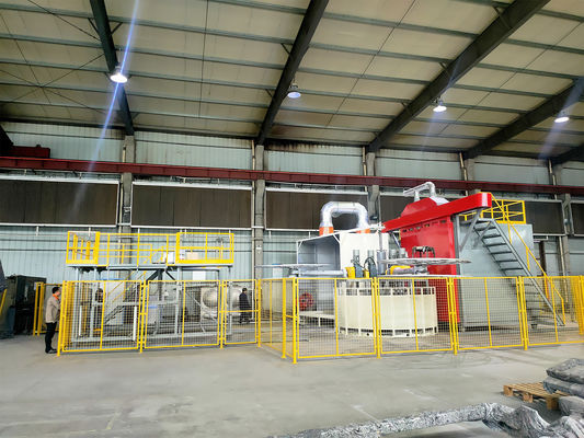 Turret Roto Mold Machine Gearing Electric Heating 30kw PLC Control System