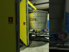 Elektrikli / Gazlı Isıtma Roto Kalıplama Makinesi 3 Faz 380V 50Hz